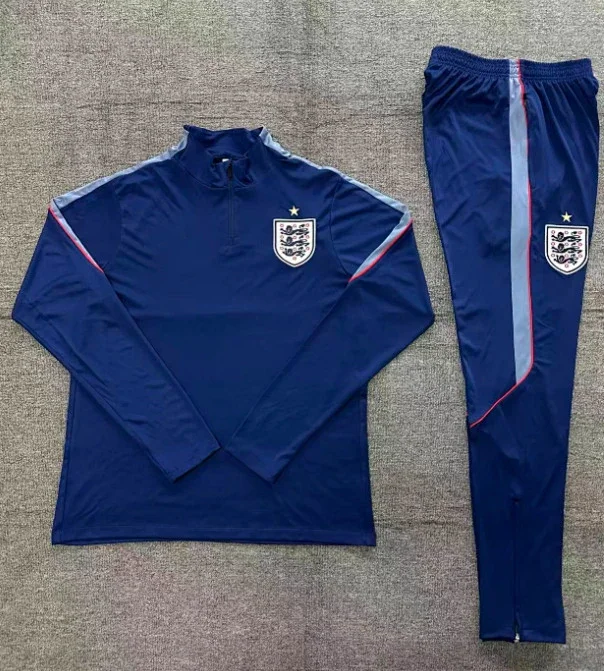 England Tracksuits Long-sleeve quarter-zip football training set product detail image 4