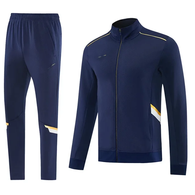 Unbranded Tracksuits Zip-Front Stand-Collar Striped Tracksuit product detail image 10