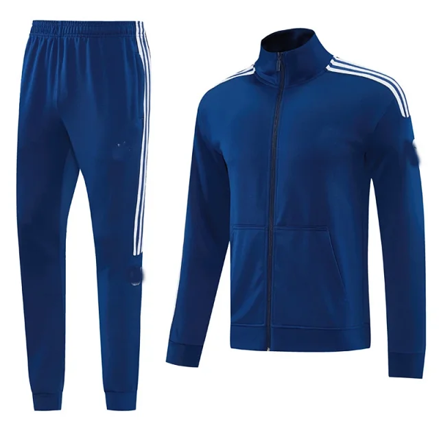 Unbranded Tracksuits Zip-Front Stand-Collar Track Jacket and Trousers Set product detail image 3
