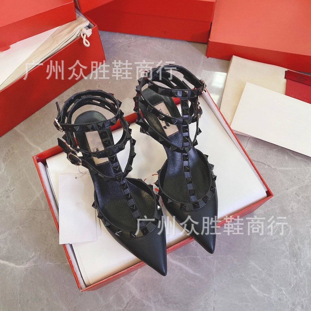 Unbranded High Heels Studded multi-strap pointed-toe stiletto image 2