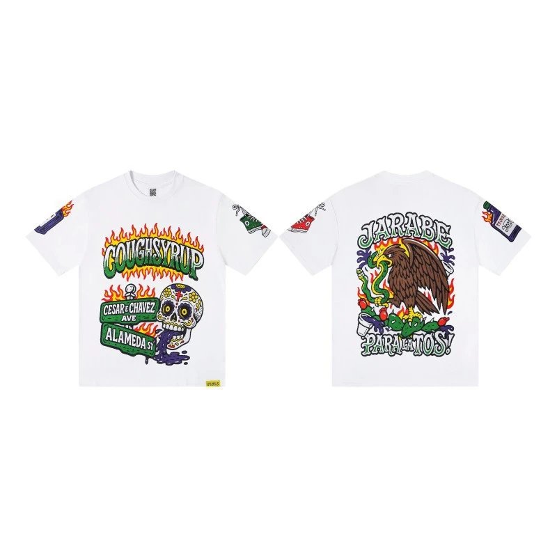That's a Awful Lot of Cough Syrup Benjamin Franklin graphic — SMU-TS25# White