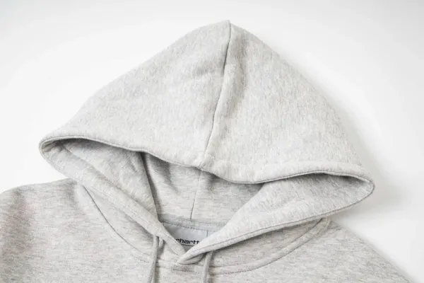 Carhartt Work In Progress Carhartt WIP Arch Logo Hoodie Gray Hoodie - 9