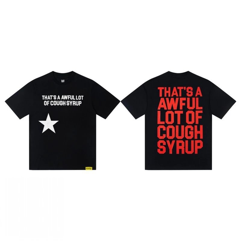 That's a Awful Lot of Cough Syrup Benjamin Franklin graphic — SMU-TS16# Black