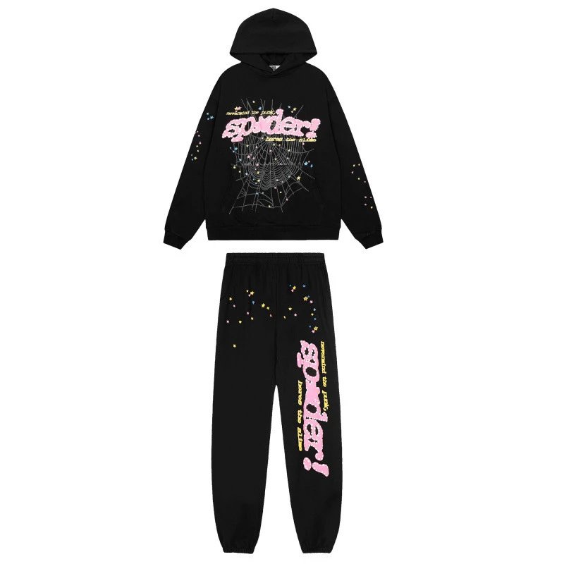 Design Star Print Jogger Pants Purple Sweatpants - 25
