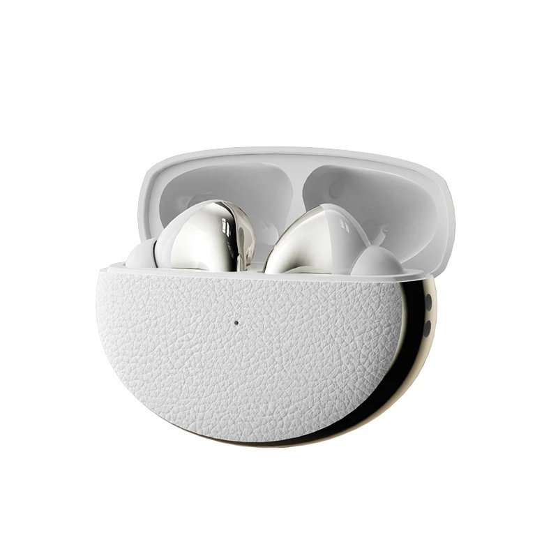 Apple AirPods Pro 2 with Leather Case White TWS Earbuds