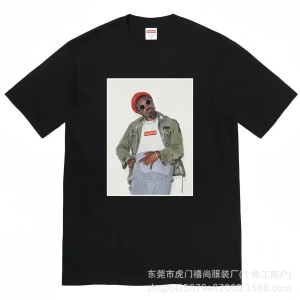 Supreme Gun Print Beige T-Shirt - 11