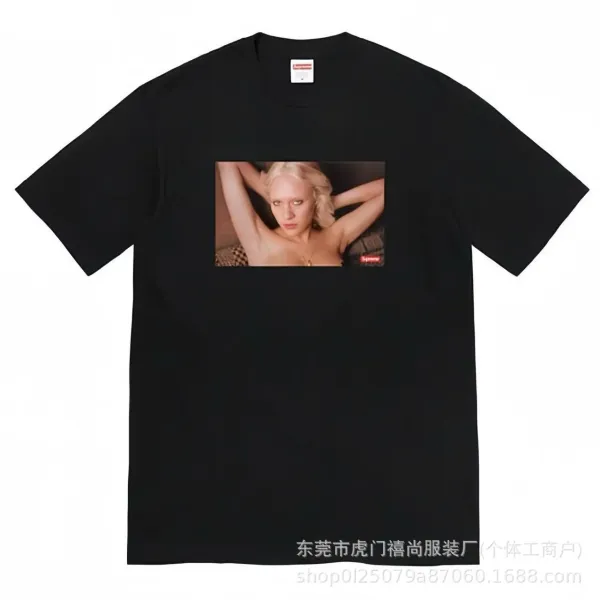 Supreme Gun Print Beige T-Shirt - 16