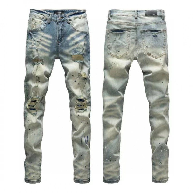 AMIRI Jeans Ripped Skinny — N25