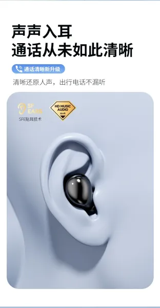 Design TWS Earbuds with Charging Case Black - 15