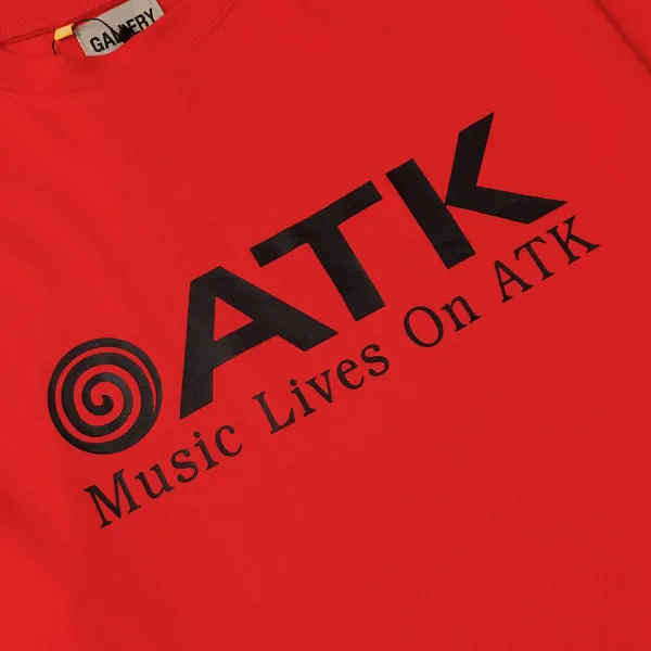Design ATK Music Lives On ATK White T-Shirt T-Shirts - 7