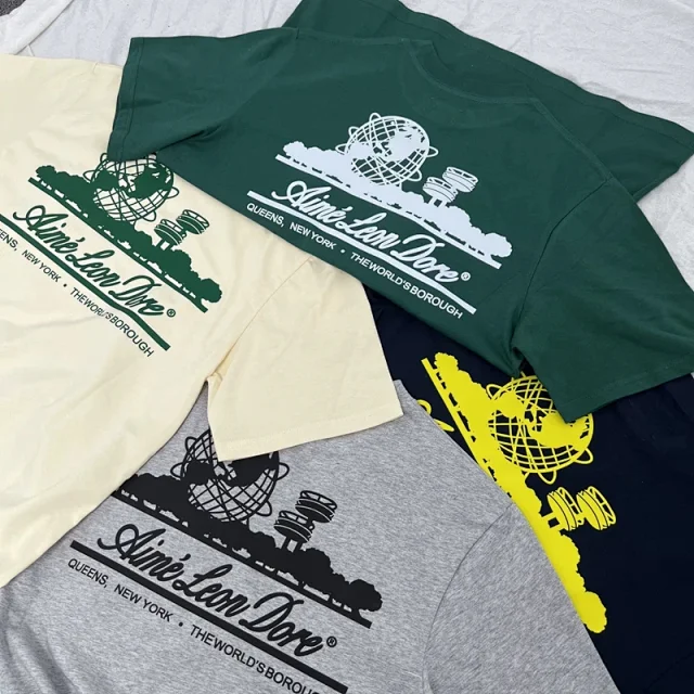 Aimé Leon Dore T-Shirts Logo Graphic Short-Sleeve T-Shirt product detail image 47