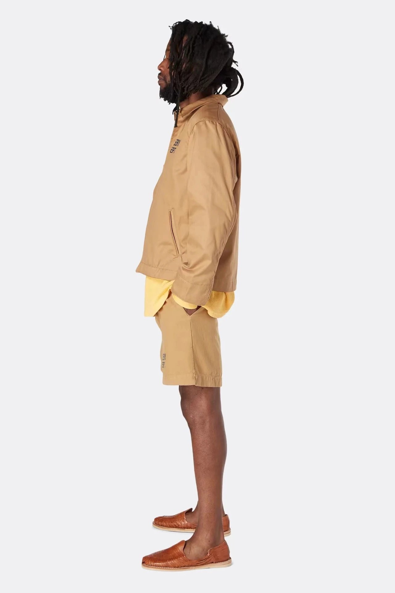 Gallery Dept. Hollywood Field Jacket Beige Outerwear - 5