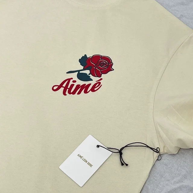 Aimé Leon Dore T-Shirts Logo Graphic Short-Sleeve T-Shirt product detail image 55