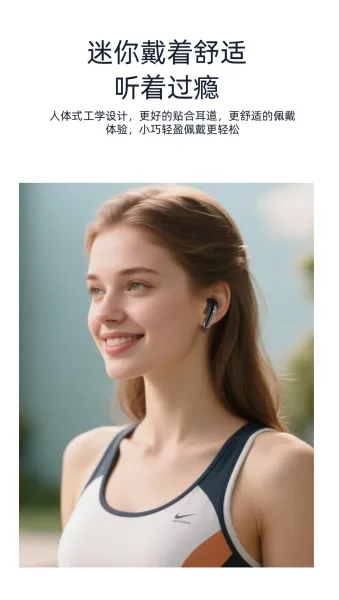 Design SF-EARS Direction Sound Digital Display TWS Earbuds Black Tws Earbuds - 7