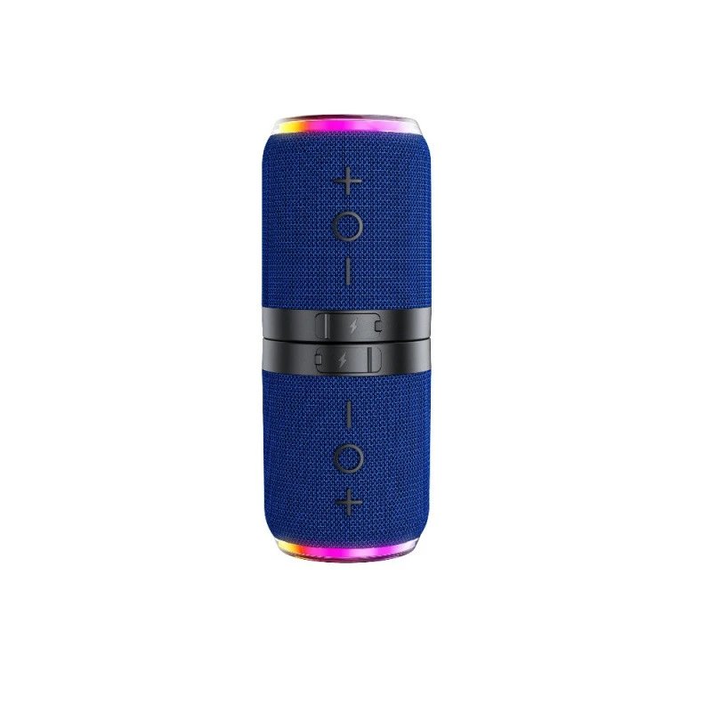 Design Portable Speaker Blue with RGB Lighting