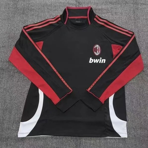 AC Milan Football Jerseys Retro long-sleeve training jersey image 3