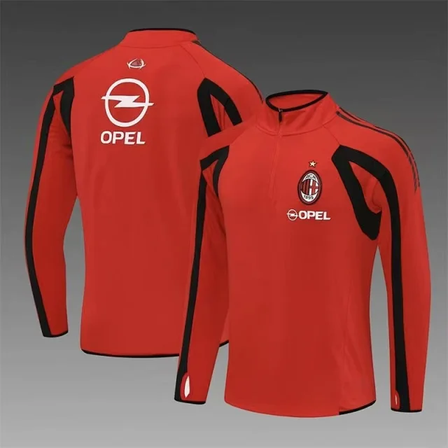 AC Milan Football Jerseys Retro long-sleeve training jersey product detail image 10