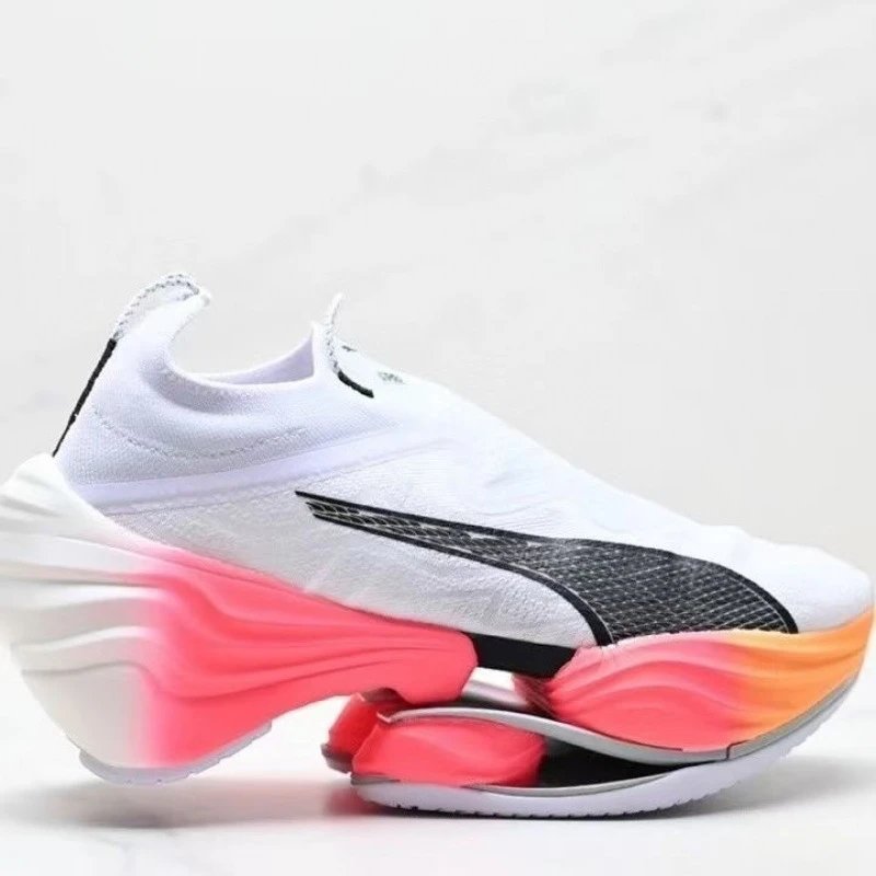 Puma Sneakers Slip-On Knit Running with Sculpted Platform Sole image 4