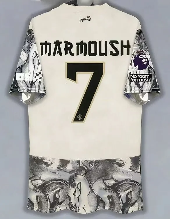 Puma Football Jerseys Cream graphic jersey with player name and number print product detail image 4