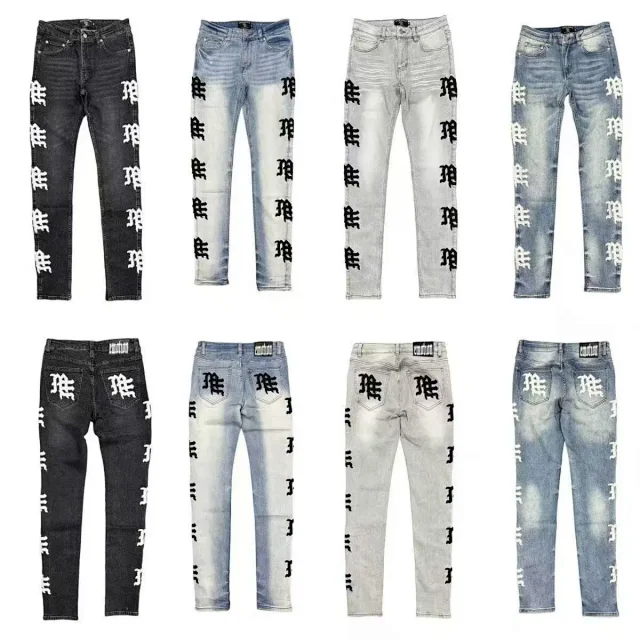 MIXEDEMOTION Jeans EM 108 Logo Print product detail image 1