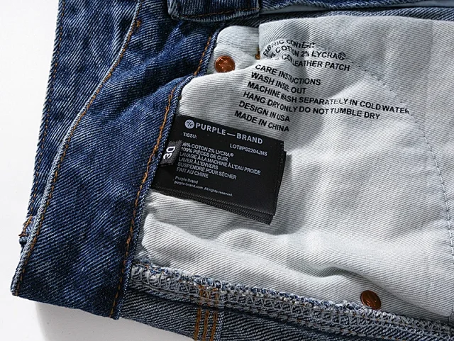 Purple Brand Jeans Loose Straight-Leg Carpenter product detail image 22