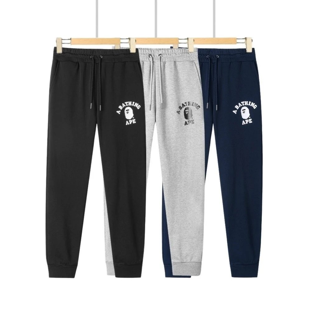 A Bathing Ape Trousers Drawstring cuffed jogger image 3