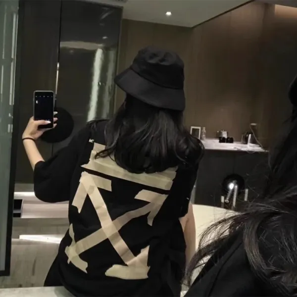 Off-White Arrow Gradient Print White T-Shirt - 9