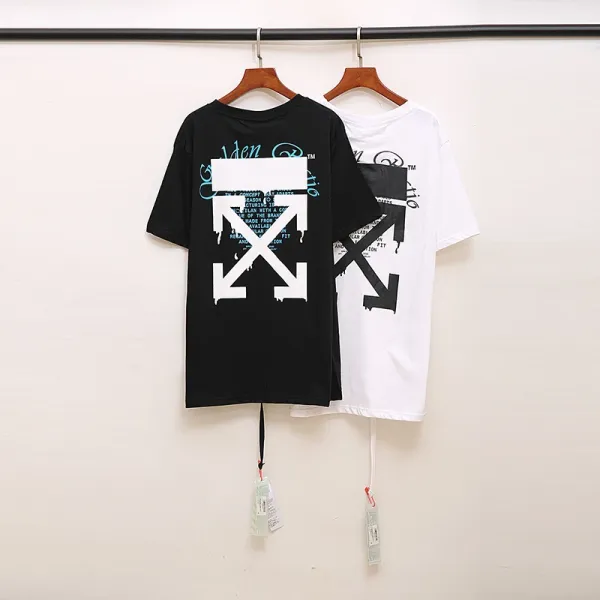 Off-White Arrow Gradient Print White T-Shirt - 26