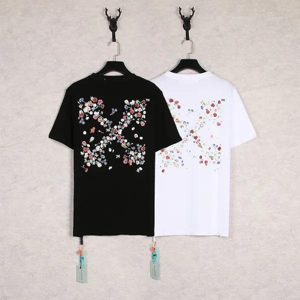 Off-White Arrow Gradient Print White T-Shirt - 39