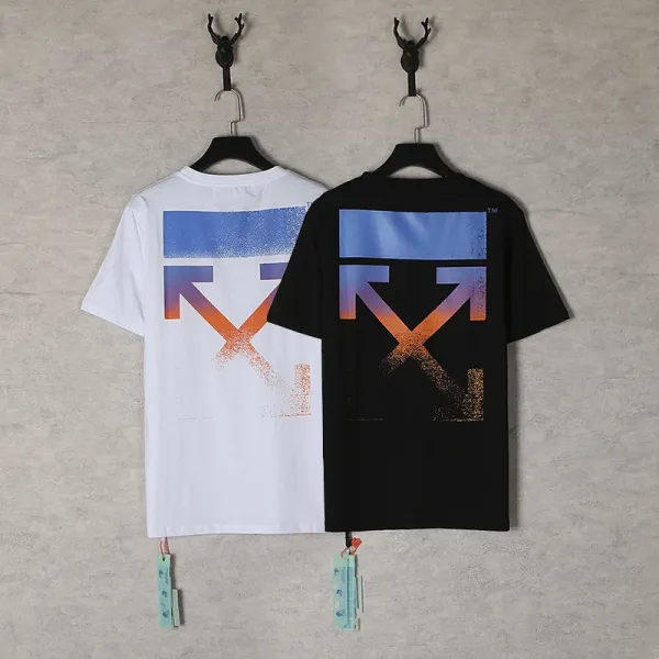 Off-White Arrow Gradient Print White T-Shirt - 49