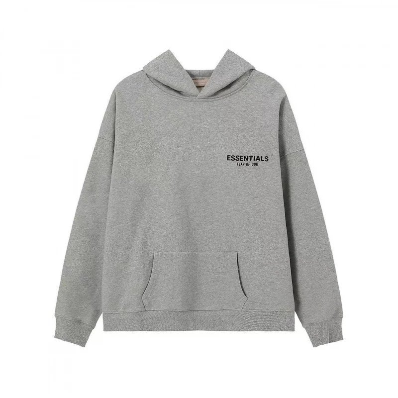 Fear of God Trousers ESSENTIALS logo drawstring sweatpants — Gray top