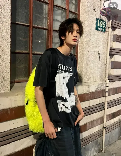 Design Acid Wash Hoodie Black - 17