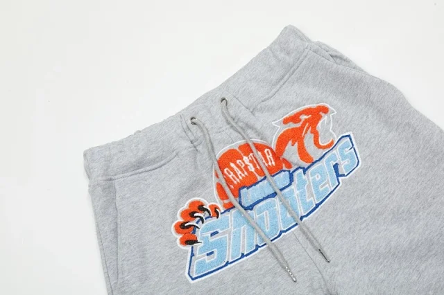 Trapstar Shorts Drawstring with embroidered panther graphic product detail image 23