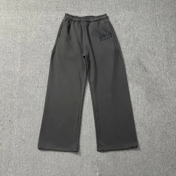 Broken Planet Logo Sweatpants Brown - 31