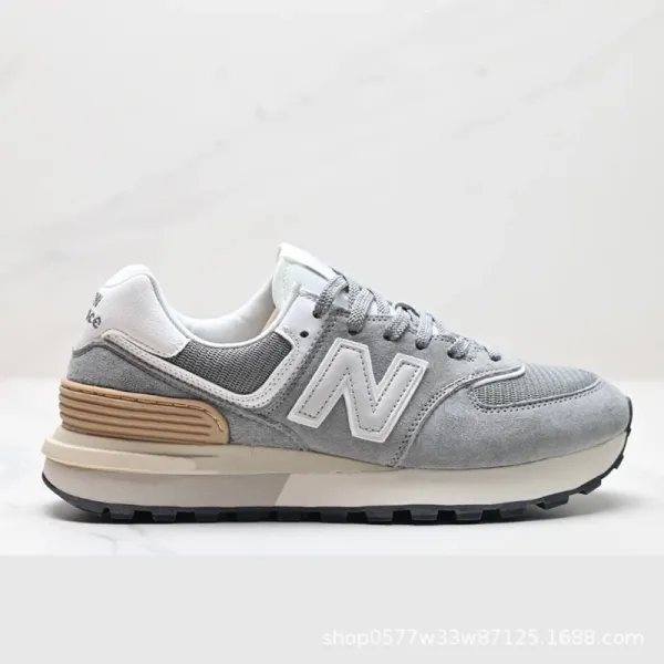 New Balance 574 LGST Olive Green Sneakers - 6