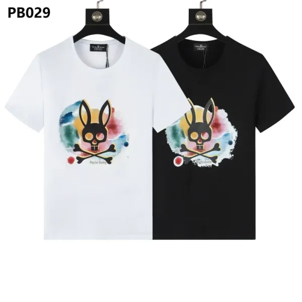 Design Playboi Carti x Playboy Bunny Skull Rabbit T-Shirt Black T-Shirts - 23