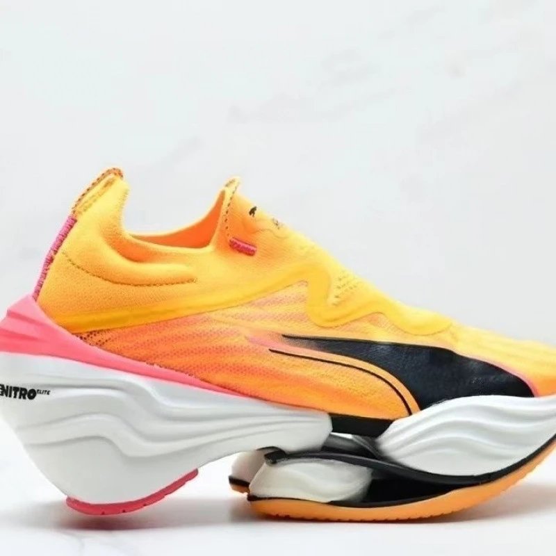 Puma Sneakers Slip-On Knit Running with Sculpted Platform Sole image 2