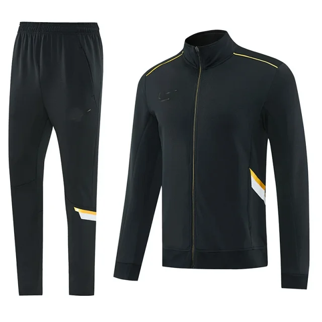 Unbranded Tracksuits Zip-Front Stand-Collar Striped Tracksuit product detail image 9