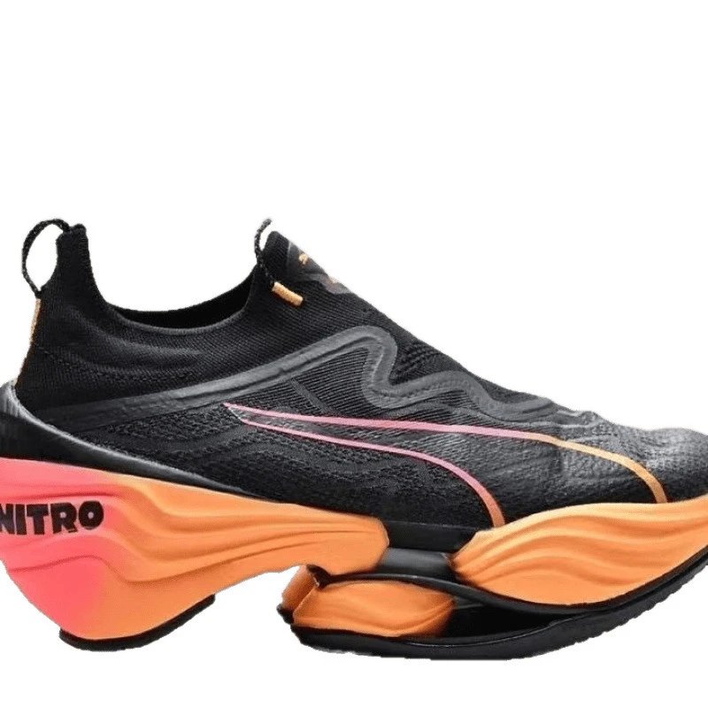 Puma Sneakers Slip-On Knit Running with Sculpted Platform Sole image 5