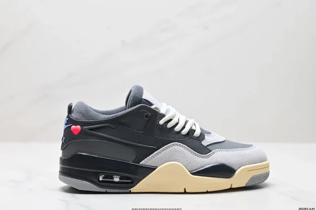 Unbranded Sneakers Low-top heart-accent with visible air-cushion midsoles product detail image 1