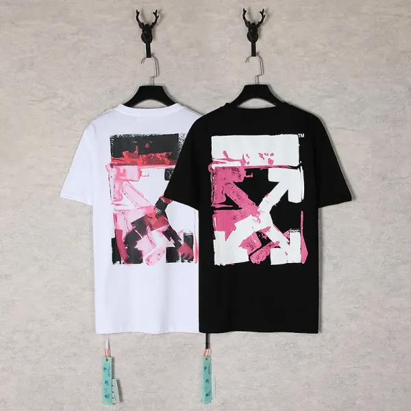 Off-White Arrow Gradient Print White T-Shirt - 44