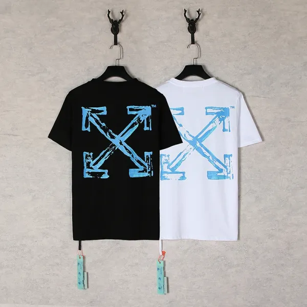 Off-White Arrow Gradient Print White T-Shirt - 47