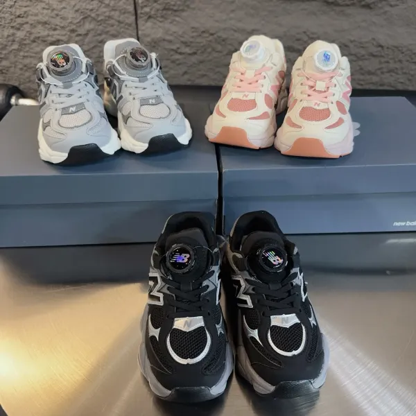 New Balance Chunky Sneakers Pink White - 6