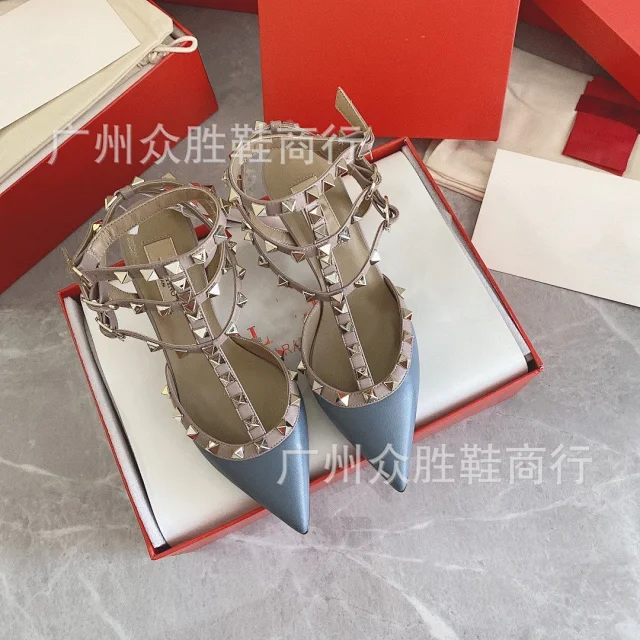 Unbranded High Heels Studded multi-strap pointed-toe stiletto product detail image 17