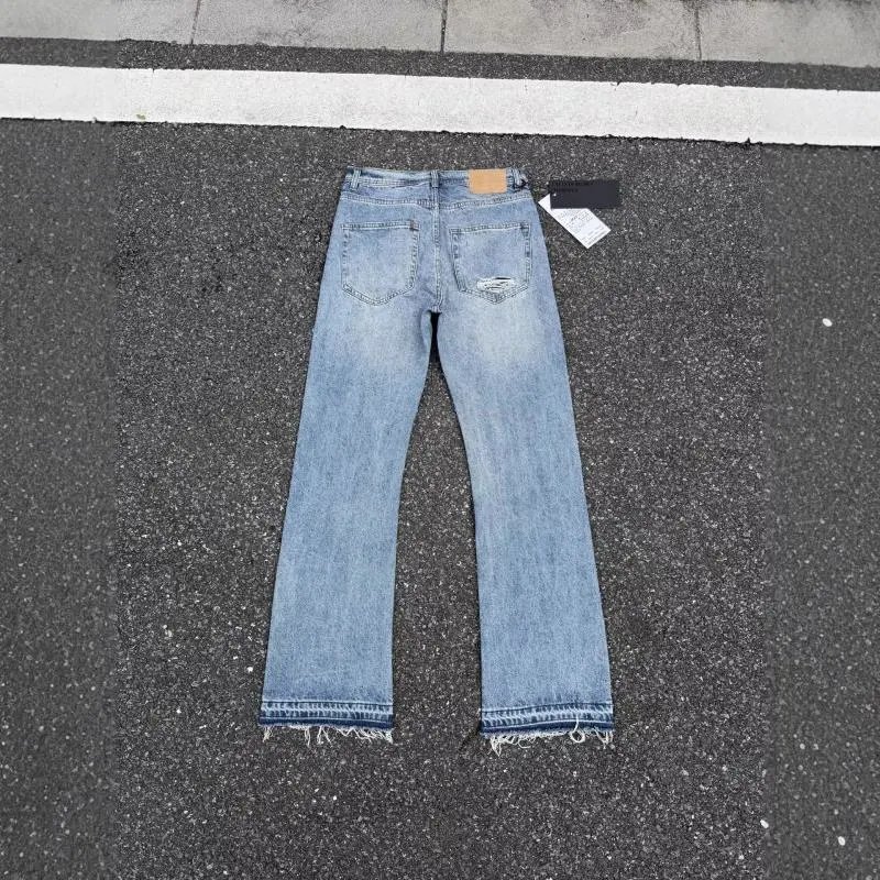 Purple Brand Jeans Distressed flared with frayed hems image 2