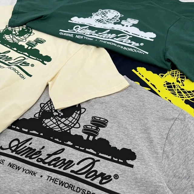 Aimé Leon Dore T-Shirts Logo Graphic Short-Sleeve T-Shirt product detail image 46