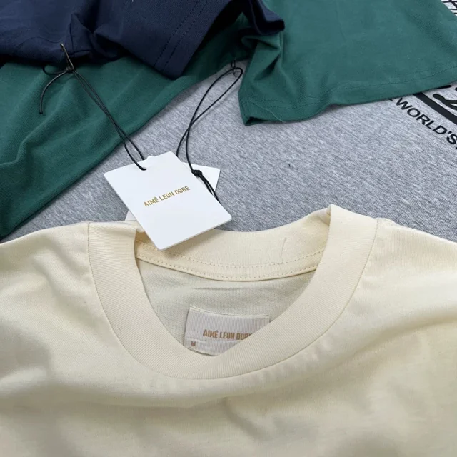 Aimé Leon Dore T-Shirts Logo Graphic Short-Sleeve T-Shirt product detail image 49