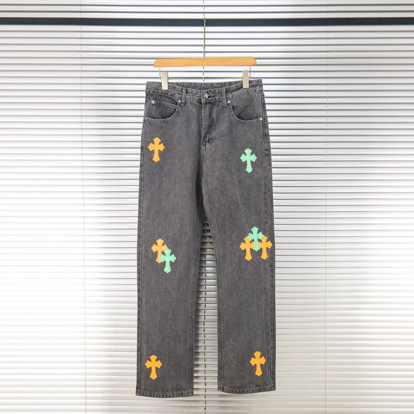 Chrome Hearts Jeans Cross Patch image 4