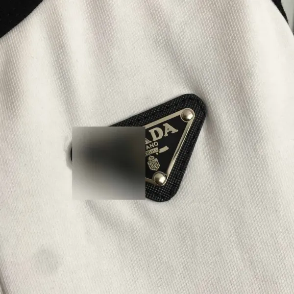 Prada Logo-Embellished Black Bodysuit Underwear - 8