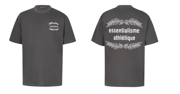 Cole Buxton Signature Arch Logo Brown T-Shirt - 40